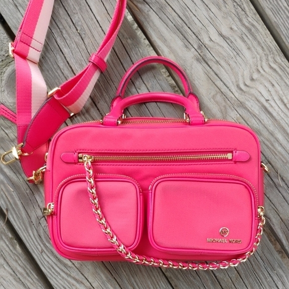 Michael Kors Fuchsia Crossbody Bag - Picture 2 of 10